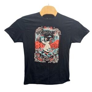 Out of Print Coraline Neil Gaiman Graphic T-Shirt Black Mens Medium